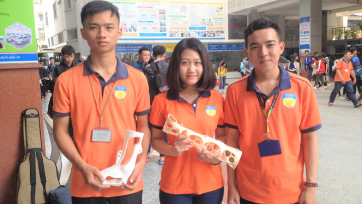 Sinh viên tìm ra giải pháp điều trị gãy xương nhanh lành