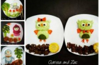 Mẹ xinh chữa bệnh biếng ăn cho con bằng những đĩa cơm 