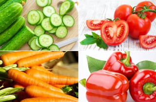 Lựa chọn đúng loại rau củ để ăn sống và nấu chín