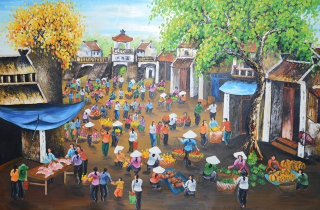 Tết sắp vào đầu ngõ