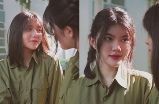 Loạt ảnh hotgirl mùa quân sự đẹp tựa nữ thần khiến dân mạng 