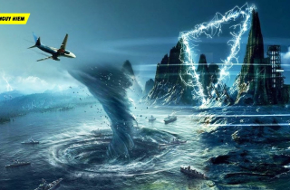 Kỳ lạ đám mây khổng lồ và 75 máy bay mất tích bí ẩn ở Tam giác quỷ Bermuda