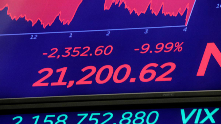 Chứng khoán Mỹ có phiên tệ nhất hơn 30 năm