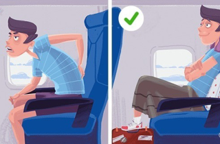 Hướng dẫn tư thế ngủ ngon trên tàu xe và máy bay
