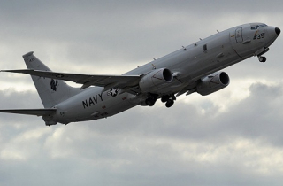 Trinh sát cơ Mỹ áp sát căn cứ hạm đội Biển Đen Nga