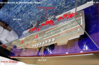 Su-57 dành cho tàu sân bay mới của Nga