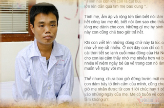 Xúc động bức thư gửi mẹ ngày 20/10 của chàng trai cả đời gắn với bệnh viện