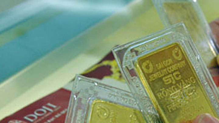 Giá vàng SJC tăng giảm nhiều chiều