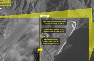 Triều Tiên có dấu hiệu xây bãi phóng tên lửa đạn đạo mới