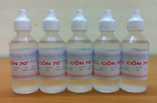 Sản xuất cồn y tế không phép, một công ty bị phạt 70 triệu đồng