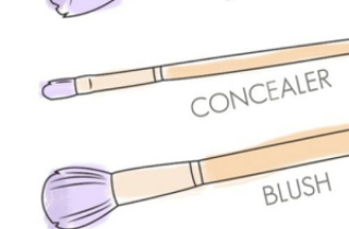 Mách bạn cách dùng các loại cọ trong trang điểm