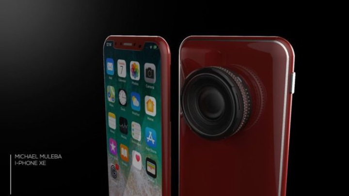 Ý tưởng iPhone XE tích hợp ống kính zoom quang