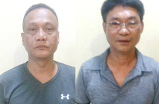 Hai người đàn ông cho vay nặng lãi bị bắt