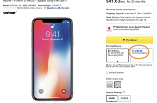 Bị khách hàng Mỹ phản đối, iPhone X ngừng \'đội giá\' 100 USD