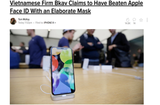 Báo quốc tế nghi ngờ Bkav đánh lừa được Face ID trên iPhone X