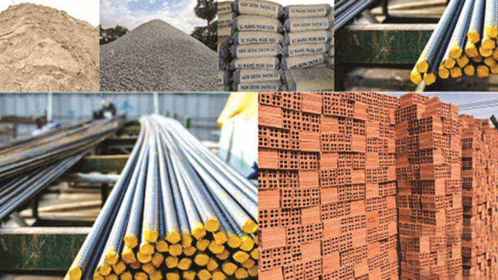 Giá vật liệu xây dựng tăng mạnh trong quý I/2022