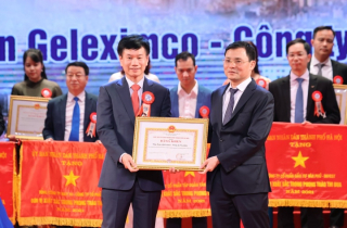 Tập đoàn Geleximco nhận bằng khen tại Lễ tôn vinh doanh nhân, DN Thăng Long 2022