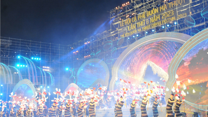Khai mạc Lễ hội cà phê Buôn Ma Thuột lần thứ 8 năm 2023