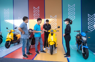 Lý do xe máy điện VinFast hút khách tại triển lãm 'VinFast - Vì tương lai xanh'