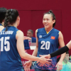 ASIAD 19: Thắng kịch tính Hàn Quốc, tuyển bóng chuyền nữ Việt Nam đứng đầu bảng