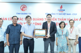 PV GAS đón tiếp và làm việc với đoàn công tác tỉnh Quảng Trị