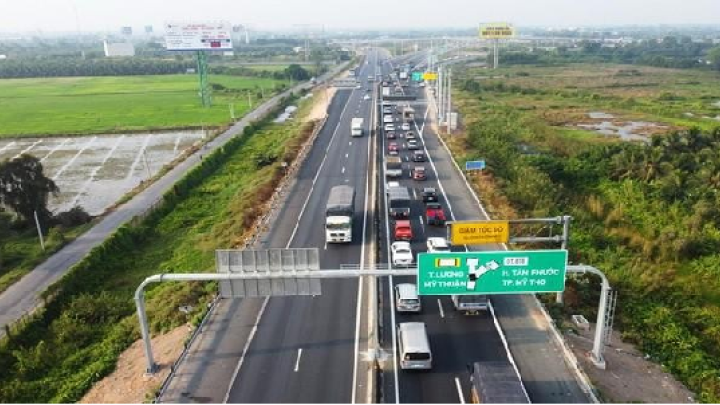 Đề nghị tăng vận tốc lưu thông trên cao tốc Trung Lương- Mỹ Thuận lên 90km/h