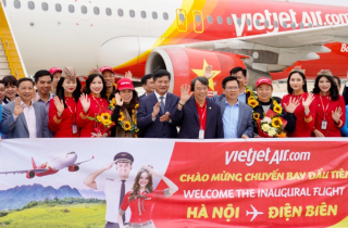 Vietjet khai trương đường bay mới thứ hai đến Điện Biên