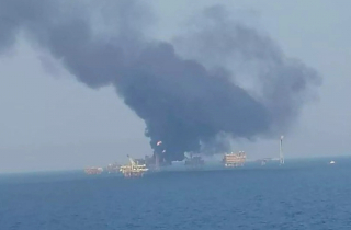 Cháy giàn khoan dầu ngoài khơi Vịnh Mexico gây nhiều thương vong