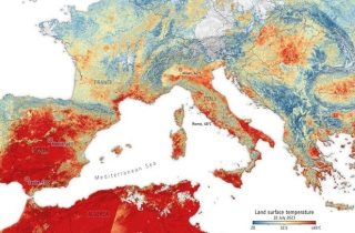 Nhiệt độ châu Âu nóng nhanh nhất thế giới