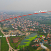 Toàn cảnh khu vực xây cầu gần 10.000 tỷ đồng bắc qua sông Hồng