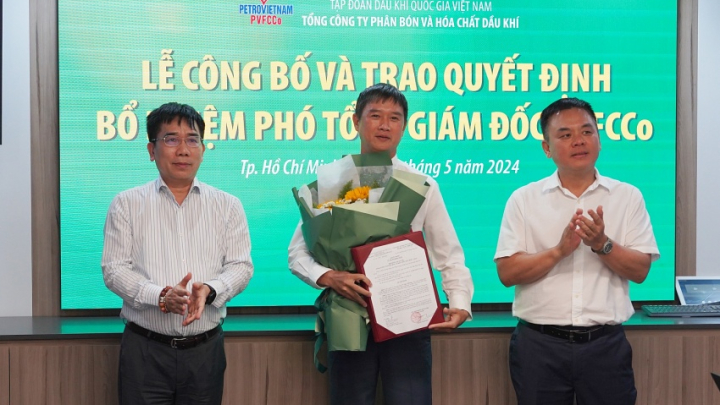 Bổ nhiệm Phó Tổng Giám đốc PVFCCo