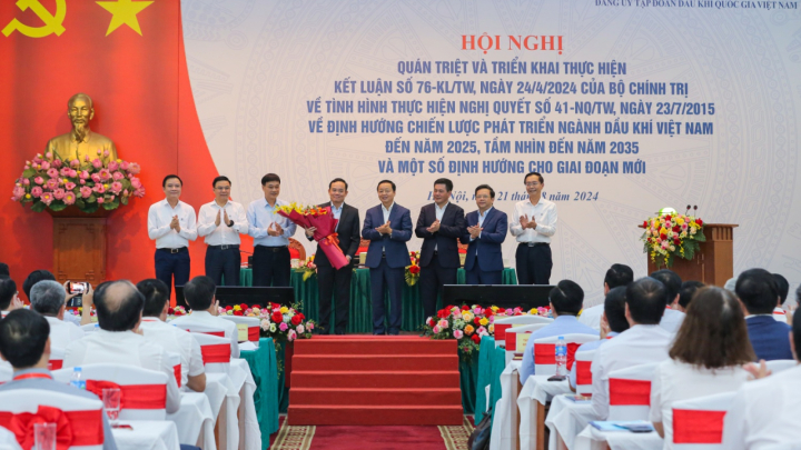 Petrovietnam tập trung triển khai các nhiệm vụ, giải pháp theo tinh thần của Kết luận 76-KL/TW