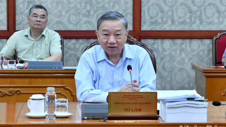 Tổng Bí thư, Chủ tịch nước Tô Lâm chủ trì họp Bộ Chính trị về Quy hoạch TP. Hồ Chí Minh