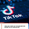 Cảnh giác tin nhắn mời trải nghiệm TikTok phiên bản mới