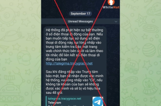 Người dùng Telegram Việt Nam bị tin tặc chiếm dụng tài khoản