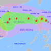 Bão số 6 vào Biển Đông ngày mai 24/10