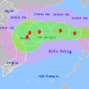 Bão Trami di chuyển phức tạp, liên tục đổi hướng khi vào Biển Đông