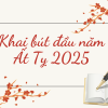 Khai bút đầu năm Ất Tỵ 2025 ngày nào, giờ nào?