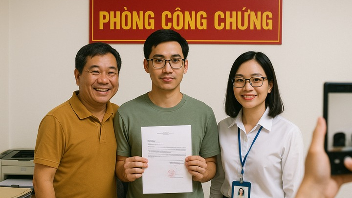 Từ 1/7, người dân đi công chứng phải chụp ảnh cùng công chứng viên
