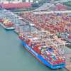 Ngắm cảng nước sâu lớn nhất Việt Nam thường xuyên đón siêu tàu quốc tế