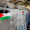 Jordan không vận hàng chục tấn hàng viện trợ cho Gaza