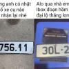 Nhiều người Hà Nội nháo nhác tìm biển số xe bị 'rụng' trên đường ngày mưa ngập