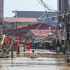 Cuộc sống trong vùng ngập ở Bắc Ninh