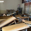 Xót xa hình ảnh trường học ở Thái Nguyên tan hoang sau bão lũ