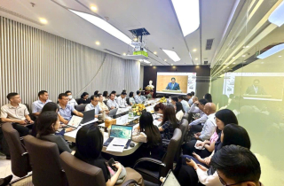 Đảng bộ PVTrans tham dự Hội nghị toàn quốc quán triệt 4 Nghị quyết quan trọng của Bộ Chính trị