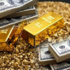 Giá vàng tăng 12,53% trong tháng 10, USD giảm nhẹ