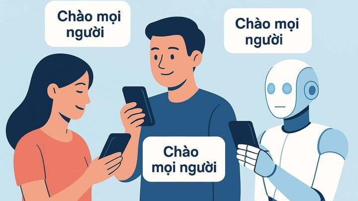 ‘Chào mọi người’ - chúng ta đã ‘máy hóa’ đến mức câu chào cũng vô cảm như AI?