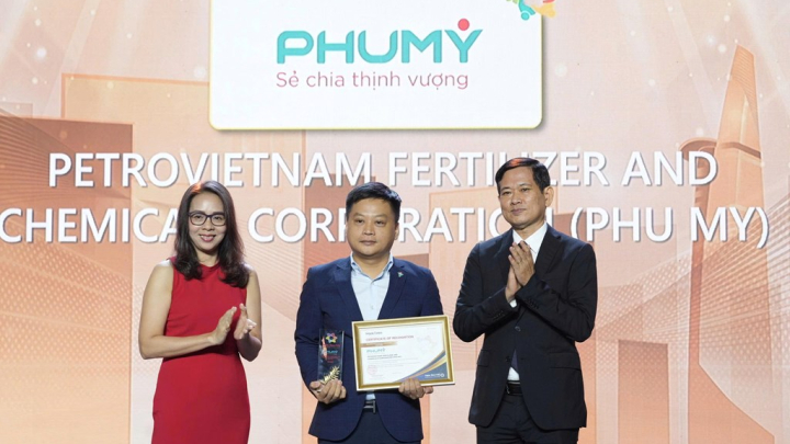 PVFCCo – Phú Mỹ lần thứ 5 liên tiếp được vinh danh 