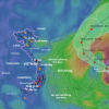 Bão Fung-Wong tiệm cận cấp siêu bão, di chuyển nhanh, sáng mai vào Biển Đông