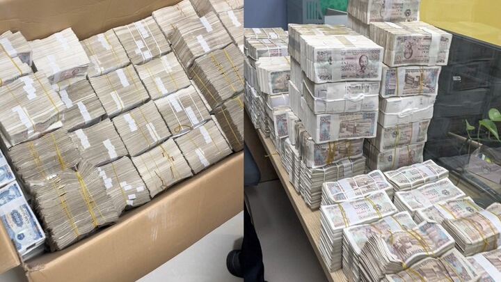 Khách mang 252 triệu đồng tiền lẻ mua xe, đại lý phải huy động 3 người khiêng